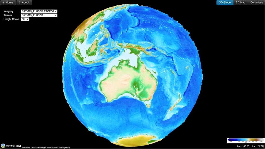 GPlates Portal Screenshot